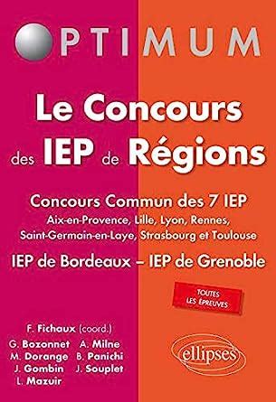 Le concours des IEP de régions